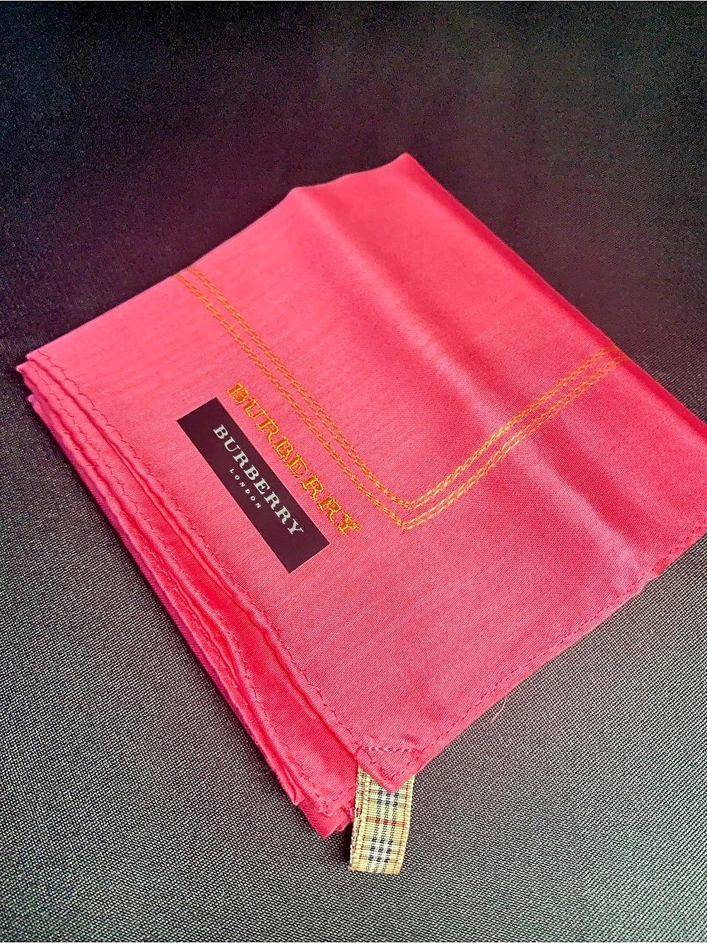 Burberry Mini Scarf in Pink Like New
